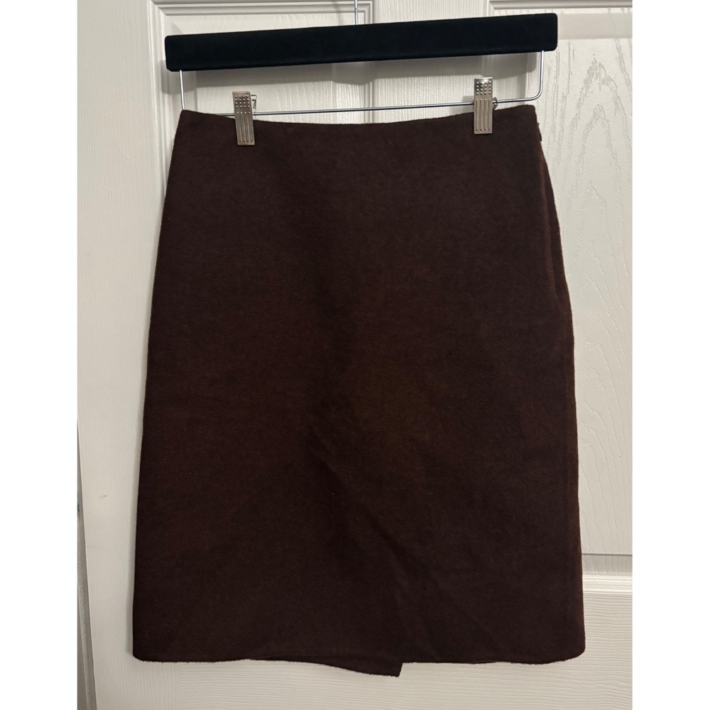 Marc Jacobs | 100% Cashmere Pencil Skirt Sz 2 Brown Vintage